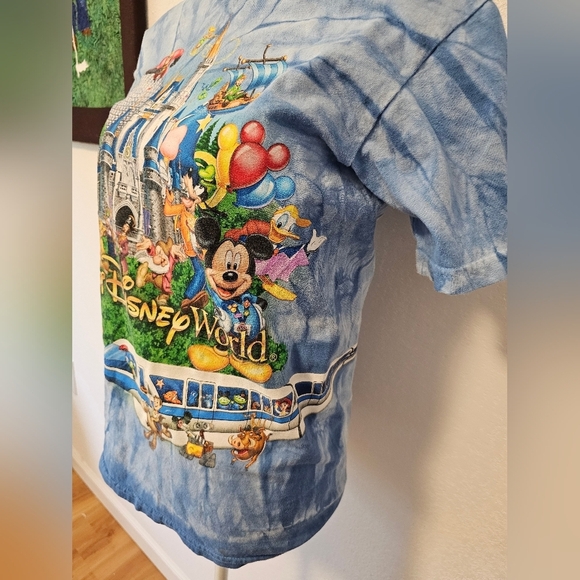 Walt Disney World Blue Disney World T-Shirt Unisex Size Small - Picture 14 of 16